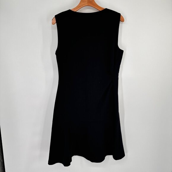 Karl Lagerfeld Paris Womens Sleeveless Black Fit & Flare Dress Size 12 new - Picture 10 of 12
